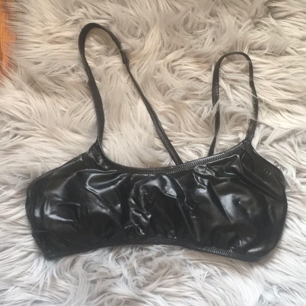 CLEARANCE - BOGO 💛 EXPRESS Pleather bikini top